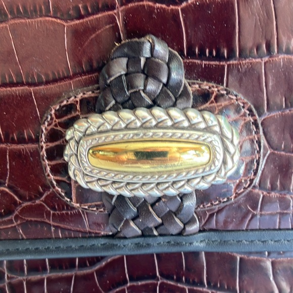 BRIGHTON New Classic Black and Brown Shoulderbag - Picture 2 of 12